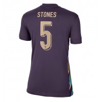 Echipament fotbal Anglia John Stones #5 Tricou Deplasare European 2024 pentru femei maneca scurta